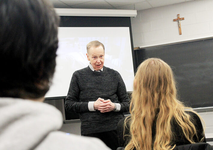 Saint Francis University professor Woznak retires after 40 years of teaching